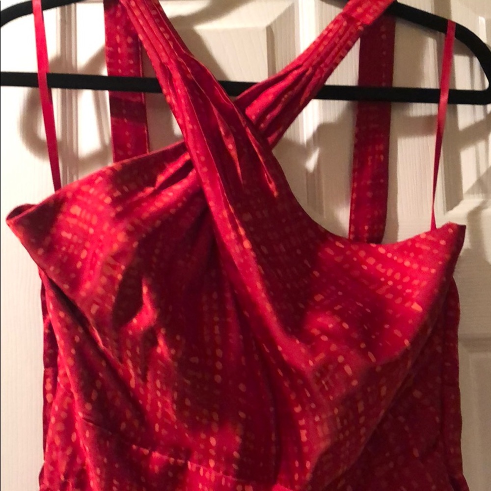 Red dress White house black market size 14